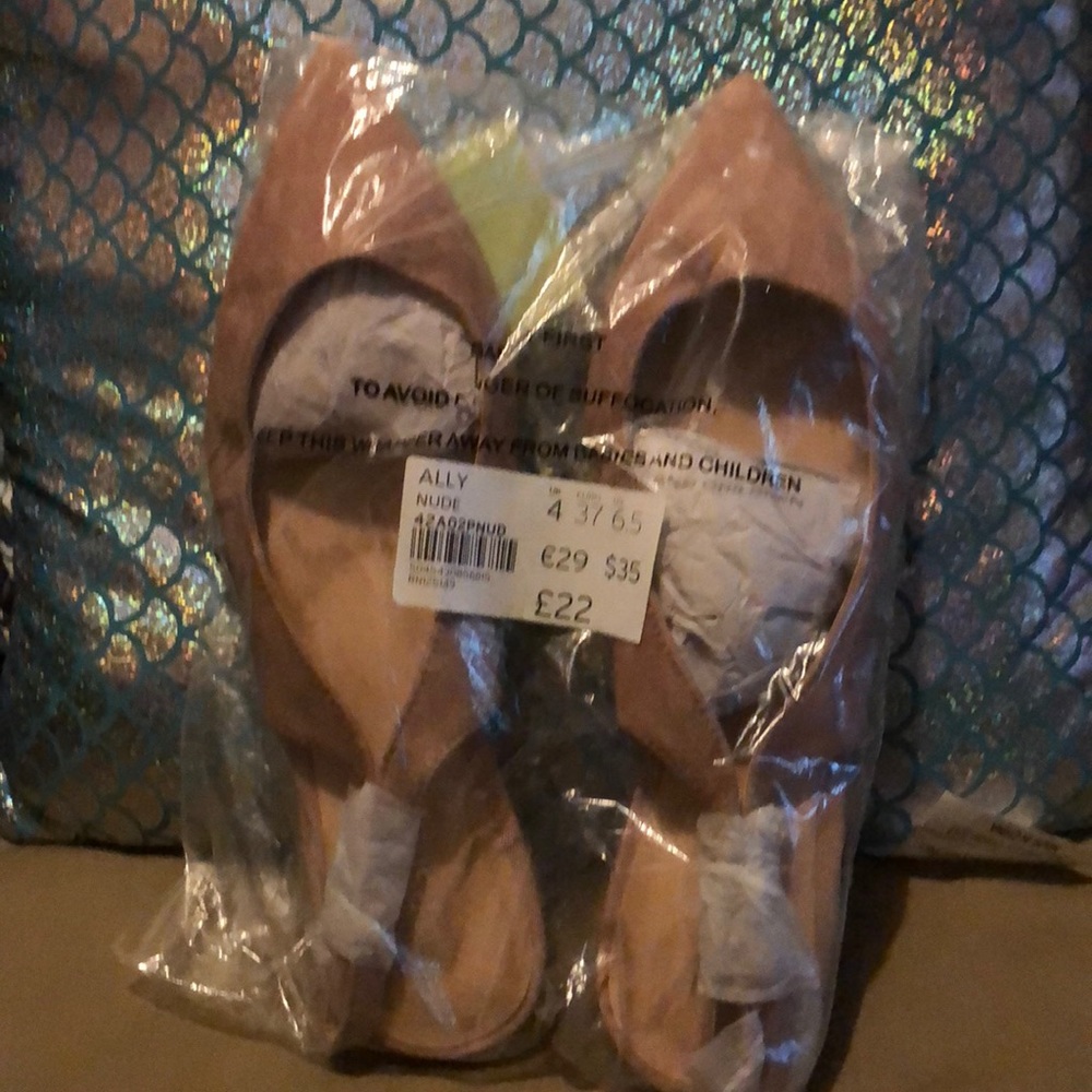 Nude Top shop Flats - Picture 2 of 4